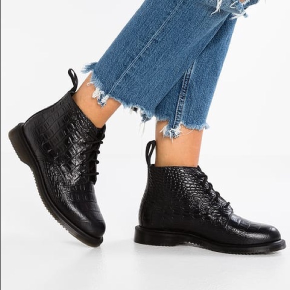 🔥Dr. Marten Emmeline Croco NWT - Picture 2 of 15